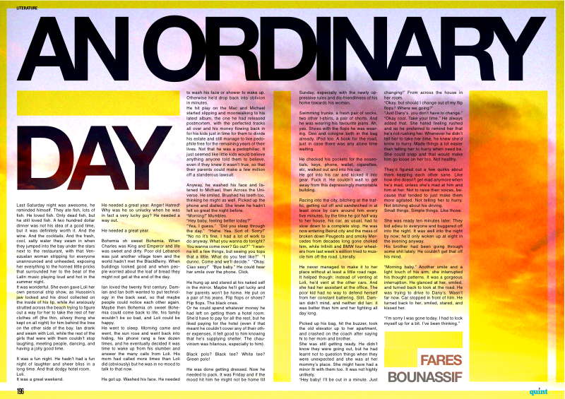 An Ordinary Day — quint